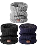 Best Neck Warmers - Winter Neck Gaiters for Men 3 Pack,Neck Warmer Review 