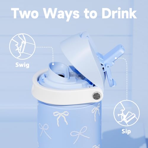 Image of Meoky 24 oz Insulated Stainless Steel Water Bottle for Travel Sports
