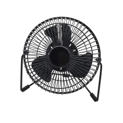 Rongweiwang Ventilador de Reloj USB LED