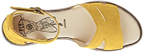 FLY London Women's Leather Ankle Strap Sandals #TOP29