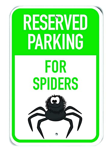Panneau Reserved Parking for Spider pour protéger votre place