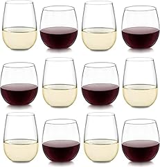 Stemless Red & White 12