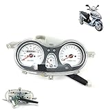 kymco tachoschnecke AUSGEZEICHNETER SERVICE TACHOMETER/COCKPIT/TACHO EINHEIT - kompl. inkl. ANSCHLUSS KABELBAUM z.B. für BAOTIAN QT-2 YIYING QINGQI KYMCO JMSTAR FLEX TECH ERING KREIDLER CHINA ROLLER GY6 50-150cc