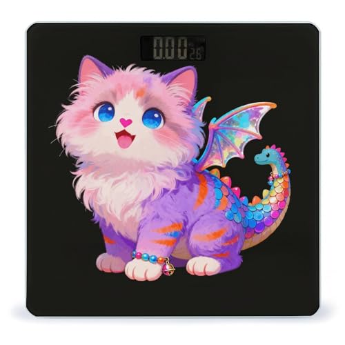 Báscula digital Dragon Cat, peso hasta 180 kg miniatura 1