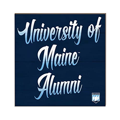 KH Sports Fan Maine (Orono) Black Bears 10"x10" Team Alumni Sign, One Size, Multi