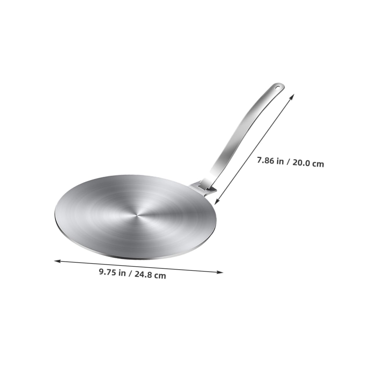 FUNOMOCYA Induction Cooker Bracket Heat Diffuser Heat Conducting Plate for Gas Stove Stainless Steel