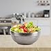 RMWHGDUL Titanium Bowl, Snack Bowl, Kids Bowl, Double Wall Metal Bowl, Rice Bowl, Backpacking Bowl, Silver