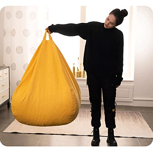 RTMX&kk Sitzsack Stuhlbezug Riesen Bean Bag Ohne Füllung für Kissen und Decken, Umwandelbar in Einen Kindersessel… – Bild 7