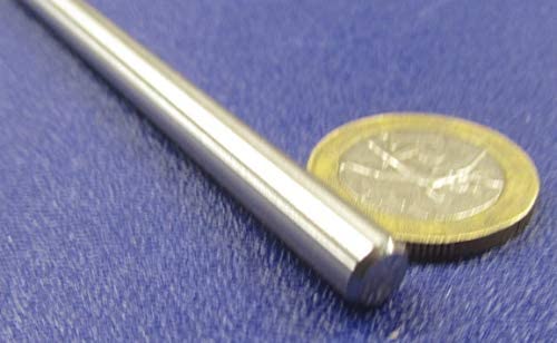 440C Stainless Steel Hardened Shaft .250" Diameter x 12" Long 1 pc