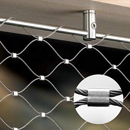 NACTECH 25 Pezzi Manicotti in Alluminio per Cavo