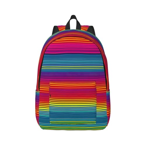 Sac à dos de voyage léger arc-en-ciel pour homme femme et adulte actif