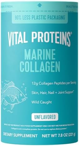 Vital Proteins Marine Collagen Peptides Powder Supplement for Ski...