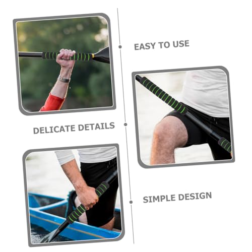 Empuñaduras de esponja antideslizantes para kayak paddle con diseño ergonómico 4