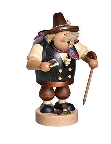 Rudolphs Schatzkiste Smoking Man Wanderer Height Approx 22cm New Smoking Figure Smoke Character Figur Smokers