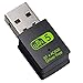 Produktbild Bluetooth WLAN Stick, EAAERR USB WLAN Adapter PC Dongle Mini WLAN Stick Drahtlos Netzwerk mit 600 Mbit/s, Dual Band 2.4G / 5G High Gain WLAN Stick für Laptop,Desktop,Windows 10/8/8.1/7