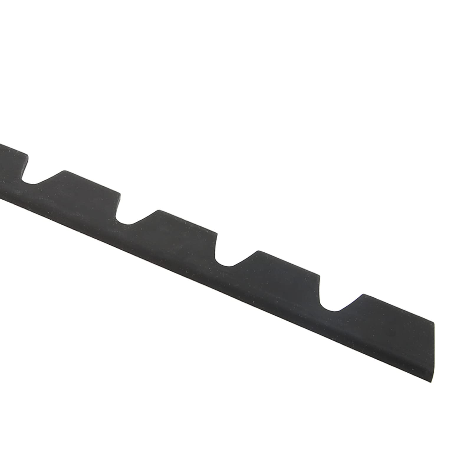 Sliplo Car Exterior 8Pcs Set di Protezioni Antigraffio per Paraurti Anteriore in Gomma Nera Protezione Antigraffio per Paraurti Universale