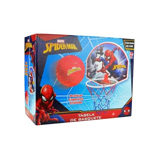 Tabela de Basquete Spider-Man Bola Lider