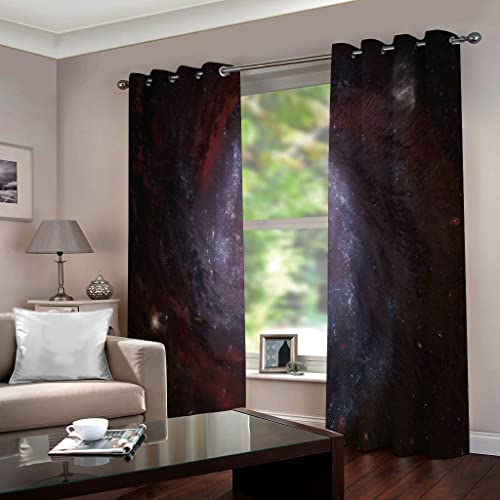 Rideaux occultants opaques à oeillets isolant thermique 132x160 cm - 3