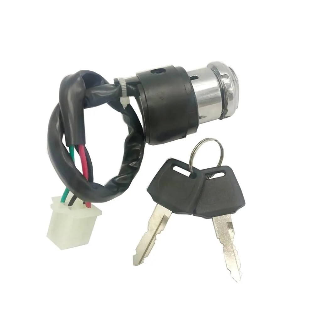 Interruptor de llave de encendido de 4 cables para rutas seguras en quad 110cc