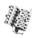 Neck Lock Great Workmanship Guitar Spring Stabilizer, Bridge System, for Guitar Lovers Beginner (Silver)