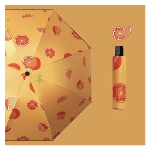 RENEESME Umbrellas for Rain Umbrella for Women, Sunny Or Rainy, Fully Automatic Folding Sun Umbrella, Sunshade, Portable Umbrella Strong Umbrella for Wind and Rain(A)