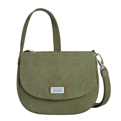 Travelon Anti-Theft Heritage Saddle Crossbody