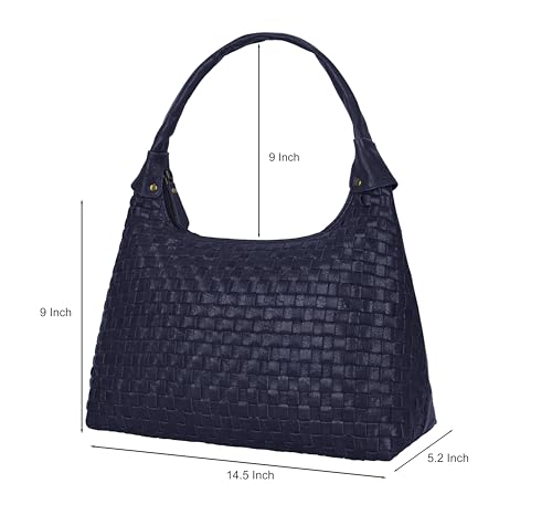 ANTONIO VALERIA Allison Braided Leather Tote Bag for Women3