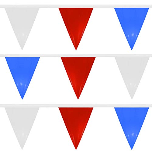 Water Gear Backstroke Flags - Meets All Regulations - Heavy-Duty Vinyl - Great for Swimmers and Divers - Competitive Swim Gear - Red/White/Blue…
