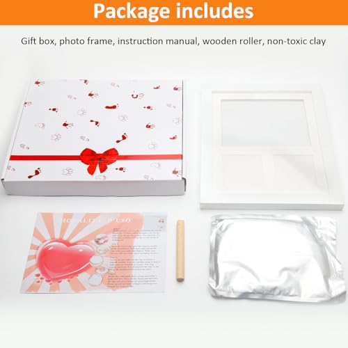 APOMOONS Pfotenabdruck Set Hund,Pfotenabdruck Set Katze Hundepfoten Abdruck Machen GedenkstäTten & Bestattungen für Hunde Abdruckset Baby Pfoten Abdruck Set FußAbdruck Set Baby Baby Fussabdruck Set