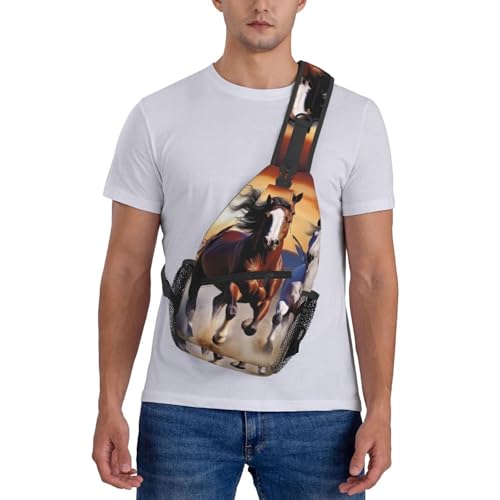 Bolso cruzado para hombre tipo bandolera deportivo miniatura 7