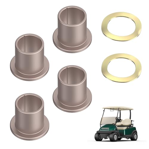 DRIVE UP Club Car Precedent King Pin Steering Knuckle Bushing Kit,Spindle Bushing for 2004-Up and 2018-up Tempo Gas Electric Golf Cart 102288201, 102288401