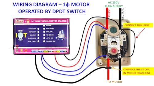 Image of RMG GSM + IoT Smart Motor Pump Controller - Control Your Single Phase Switch or MCB Operated Pump from Anywhere via App, SMS & Call | Live Status, Timer, Scheduler, Overload & Dry Run Protection