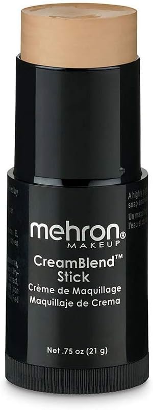 Makeup CreamBlend Stick | Face Paint, Body Paint, & Foundation Cream Makeup| Body Paint Stick .75 oz (21 g) (Medium 1)