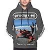 The Men's Novelty Hoodies Pro&digy Logo Printed Graphic Sweatshirt Fashion Pullover with Pockets for Men Black #4