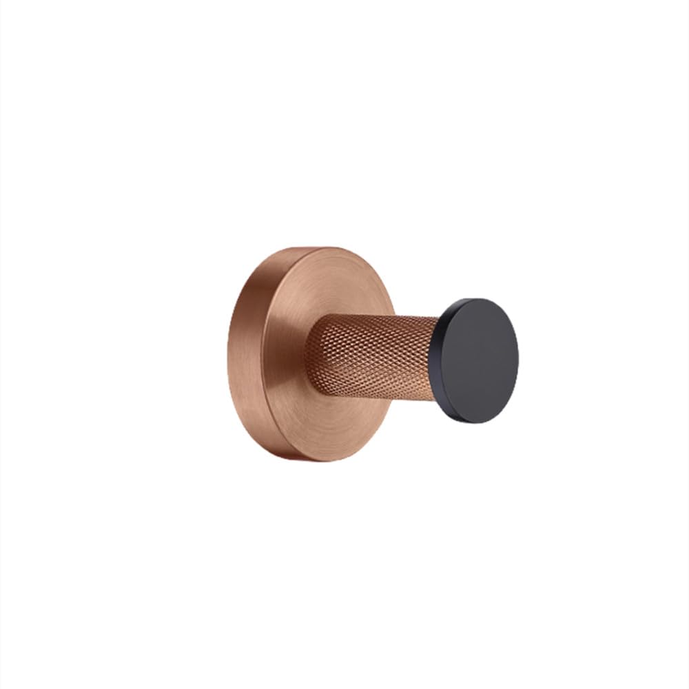 Porte-papier de soie or rose et noir en acier inoxydable durable