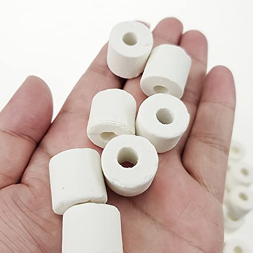 MUYYIKA Aquarium Filter Media Accessories for Aquarium Filter Ceramic Rings Biological Filter Media Ceramic Rings Organic Balls Porous Filter Biochemical Ball - Image 2