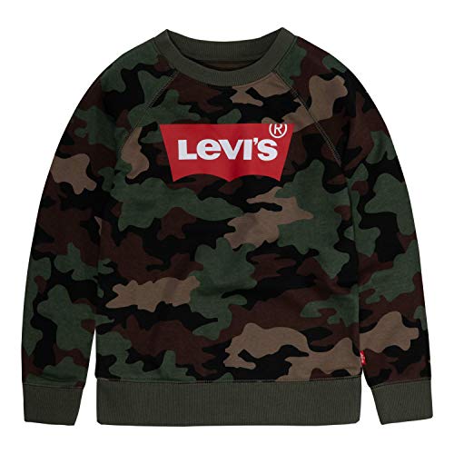 Image of Levi's Boys Polycotton Crew Neck Sweatshirt