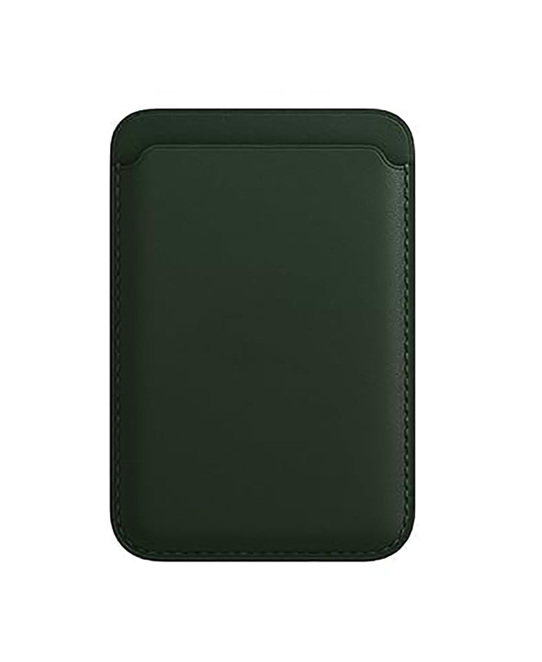 encELade MagSafe Wallet, Magnetic Phone Vegan Leather Wallet - Slim 3 Cards Holder Designed for MagSafe Compatible with iPhone 15, iPhone 14, iPhone 13, iPhone 12 Series (Rama Green)