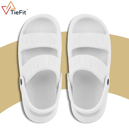 Image of TieFit Extra Soft Cushion Arch Fit Support Comfortable Adjustable Ankle Strap Outdoor Daily Use Sandal Slide For Men