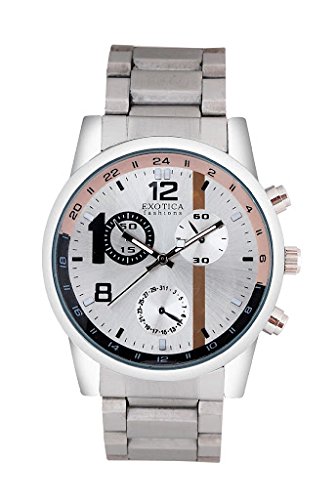 Exotica Analog White-Brown Dial Mens Watch (B014DMVHZW) Amazon Price History, Amazon Price Tracker