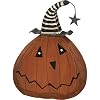 Primitives by Kathy Halloween Pumpkin Head Chunky Sitter
