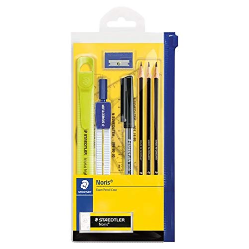 Photos - Pencil STAEDTLER Noris Exam  Case Set sEraserHighlighterpencompass 