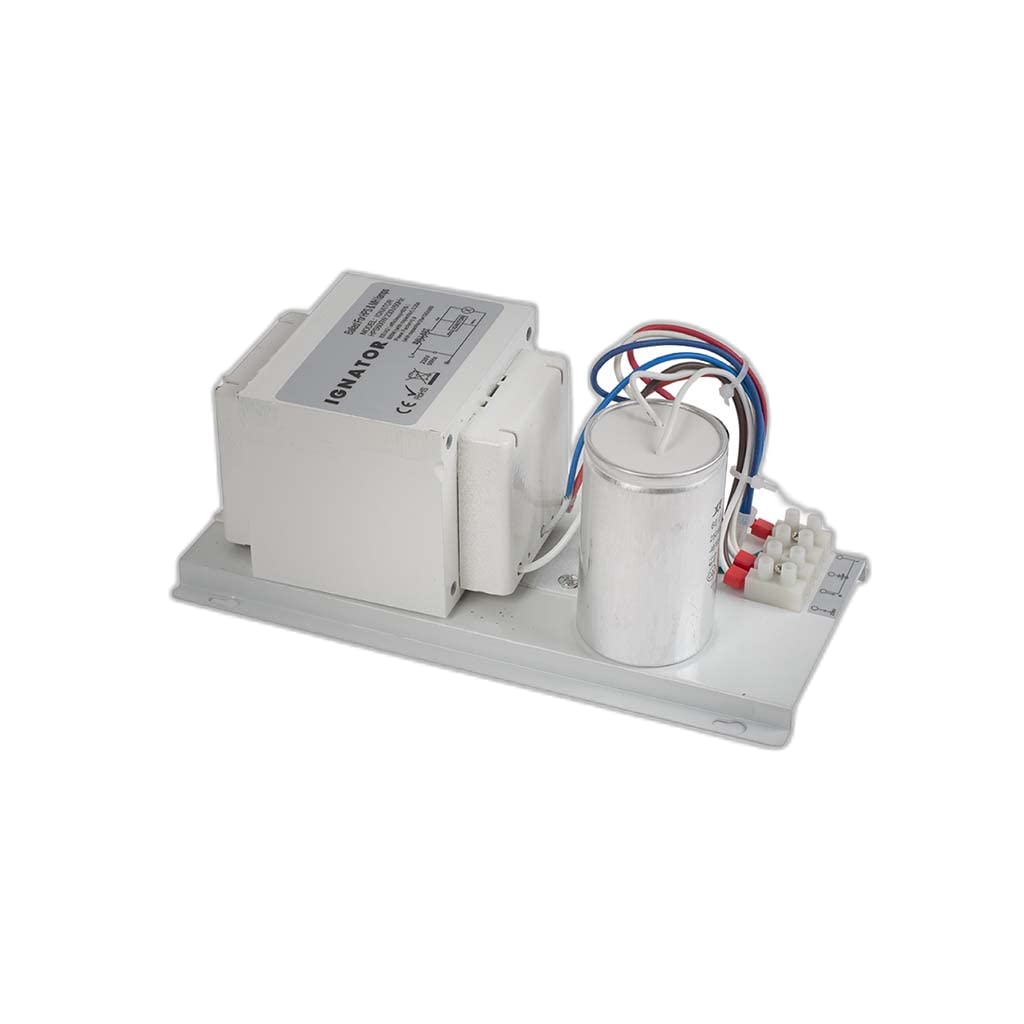 Kit de iluminación para Cultivo 600W HPS balastro magnético Abierto. con lámpara HPS. Color Blanco.