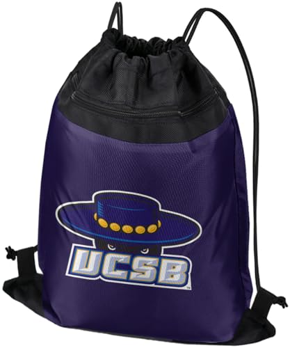 Campus Lab University of California, Santa Barbara Sackpack 17" x 13", Perfect for Gym, Yoga, Practice or Travel