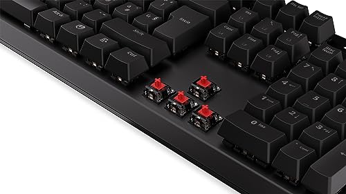 Thock IT Red, switch Kailh Red, tastiera meccanica full size, layout Italiano, keycaps in ABS, manopola del volume, EY5G010 - Tastiera gaming - Immagine 5