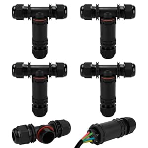 Aobople 4 Stück Wasserdichte IP68 Kabelverbinder