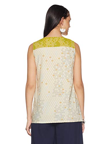 Image of Aurelia Women's Synthetic Straight Fit Kurta