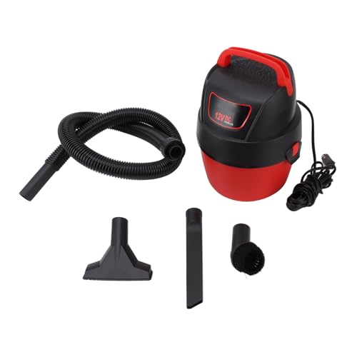 EOJDDPA Aspirador Profesional de Gran Capacidad con Cable, 100W, 12VDC, para Coche, húmedo y seco, de Alta Potencia