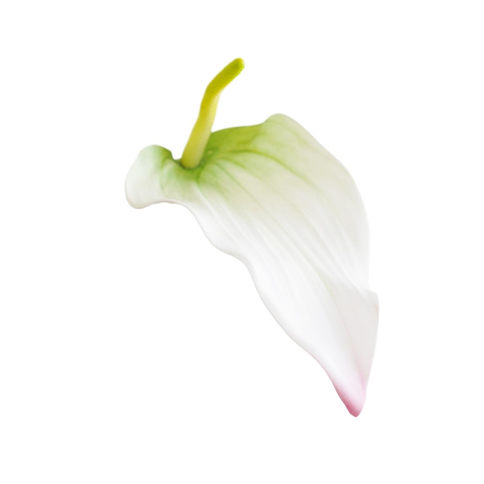Casetlong 5Pcs Artificial Flower Wedding Arrangement Home Decorative Party Table Flowers Photography Props(White)