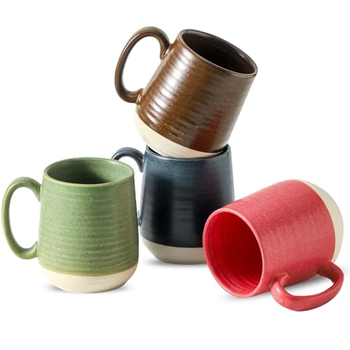 Hasense 15 Ounce Porcelain Coffee...